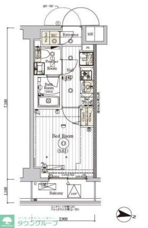 MAXIV川口青木の物件間取画像